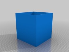 Planter Square 150 MM Size 3D Printer Model