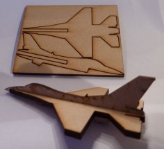 Laser Cut  Mini F16