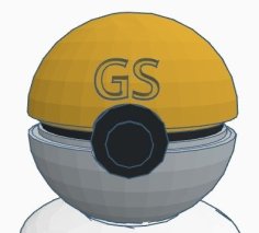 GS Pokeball 3D Printer Model