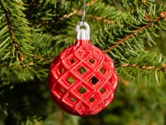 Mini Christmas Ball – Medium Lattice 3D Printer Model