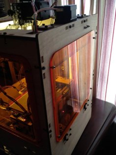 Laser Cut Bot Window For Cold Environment Printing