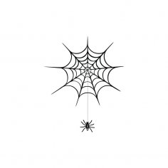 Spiderweb dxf-Datei