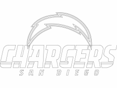 Chargers dxf File