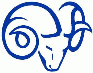 شعار Ryerson Rams الأساسي dxf