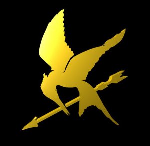 hunger games mockingbird pin.dxf