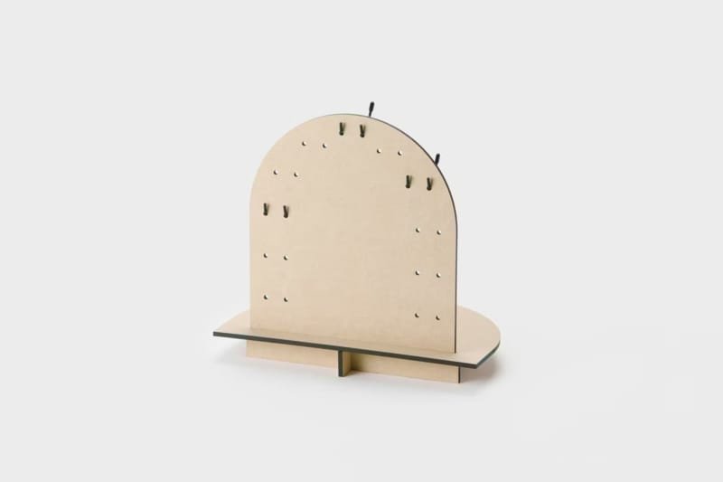 Laser Cut Desktop Earring Display Stand Jewelry Display