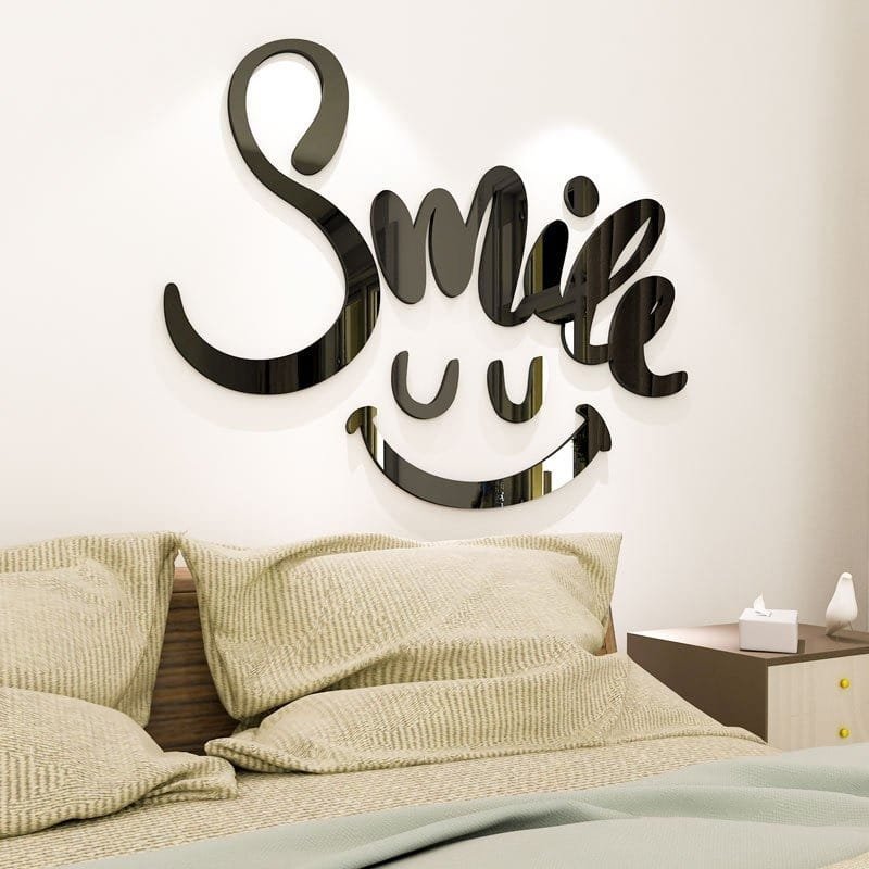 Laser Cut Smile Word Wall Decor