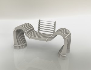 Chaise 4 12mm.DXF