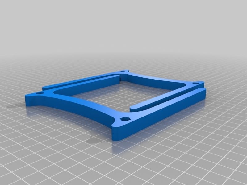 Laptop Stand Minimal Material 3D Printer Model Download Free STL File