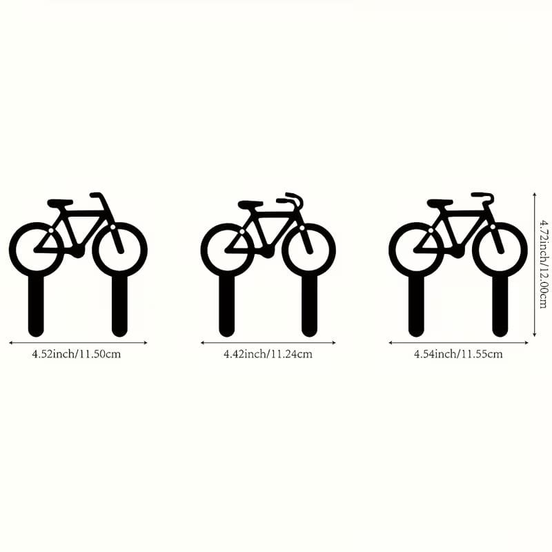Laser Cut Modern Bicycle Wall Hooks Metal Bike Coat Rack Bicycle Key Holder