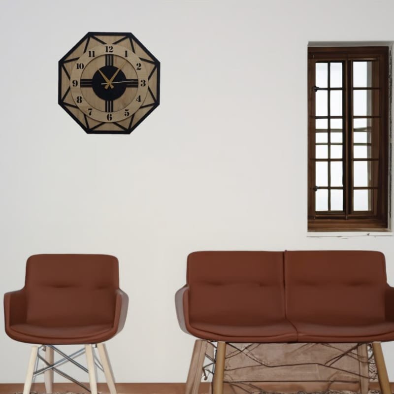 Laser Cut Modern Decorative Large Home Office Wall Clock