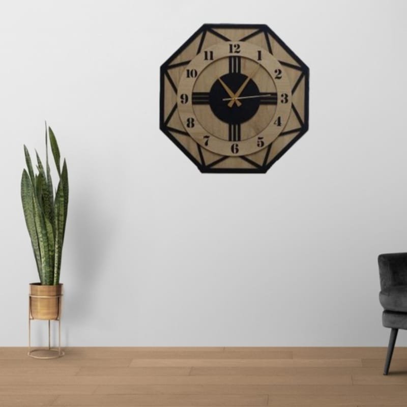 Laser Cut Modern Decorative Large Home Office Wall Clock
