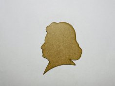 Laser Cut Unfinished Wooden Beethoven Cutout Free Vector