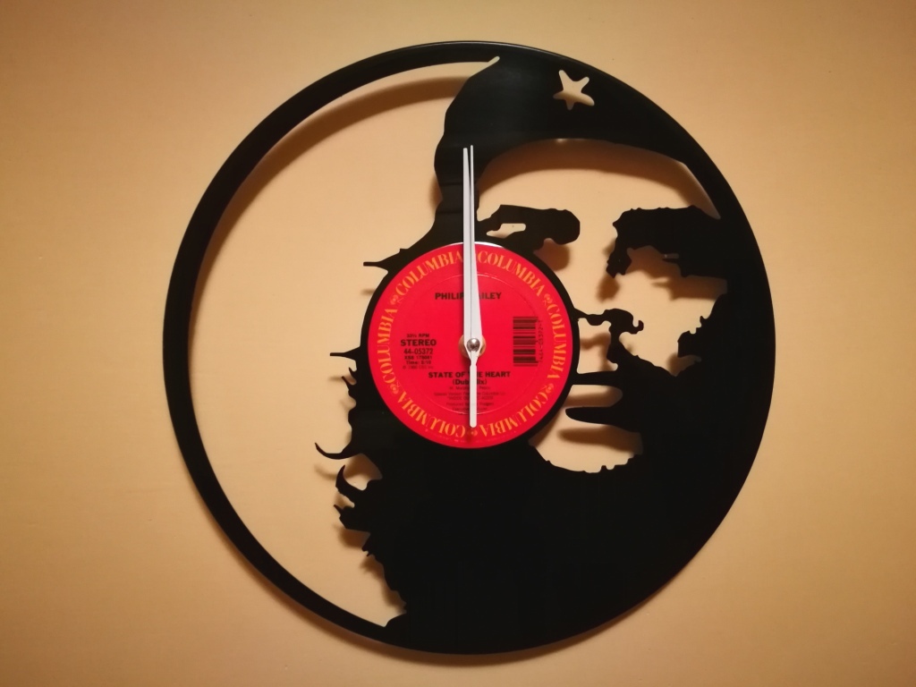 Orologio Vinile Che Guevara archivo dxf