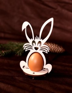 Лазерная резка пасхальных яиц Кролик Стенд