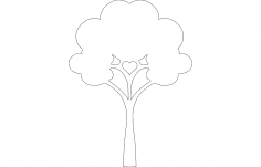 साधारण पेड़ dxf फ़ाइल