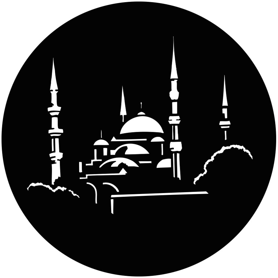 Lasergeschnittene islamische Wandkunst Moschee