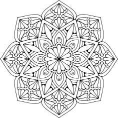 Mandala Çiçek