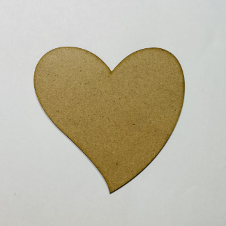 Laser Cut Unfinished Wood Heart Cutout Craft Free Vector