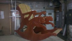 Puma 椅子 3D 拼图 CNC 路由器计划