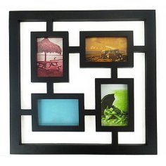 Laser Cut Photos Frame Wall Decor 4 Photos Collage
