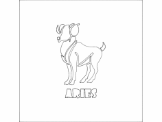 Aries dxf File