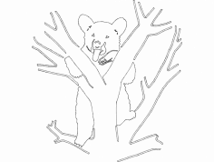 Bear 8 dxf File