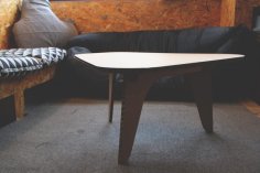 Laser Cut Cardboard Tea Table