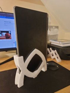 Vertical Laptop Stand – Arch Pattern
 3D Printer Model