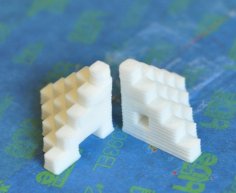 5mm Calibration Cube Steps 3D Printer Model