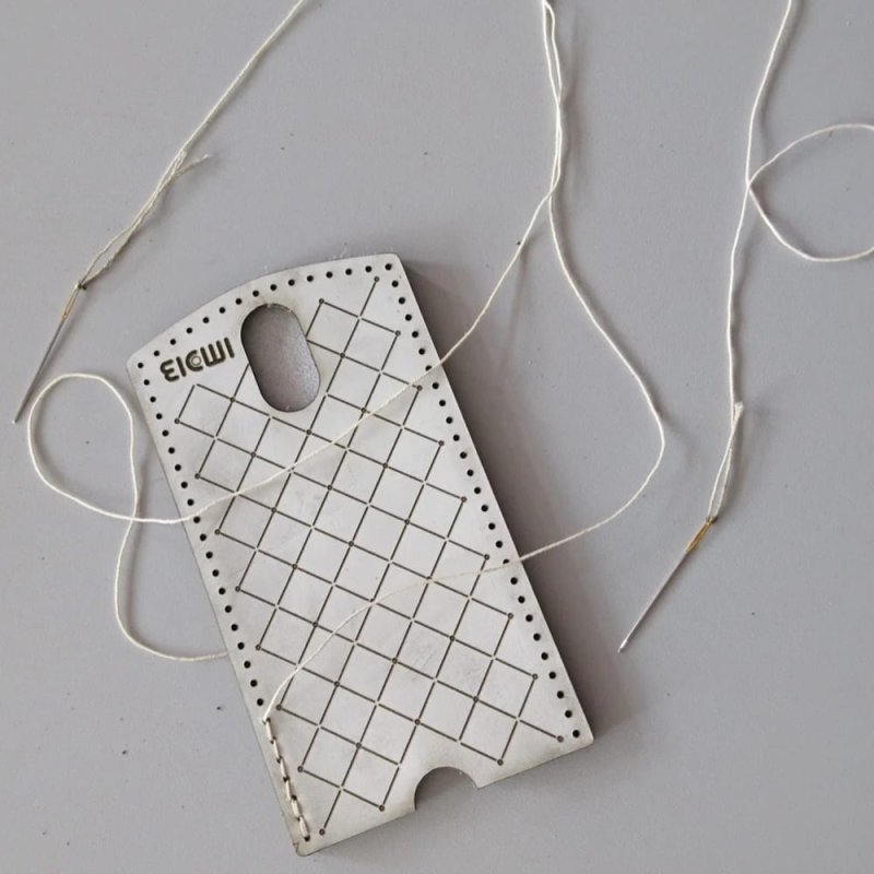 Laser Cut Leather and Wood Phone Case