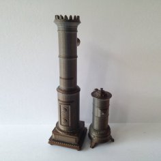 1:24 Antique Scandinavian Stoves 3D Printer Model