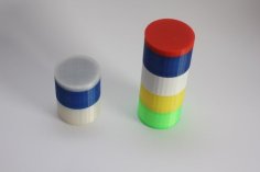 Stackable Pillboxes 3D Printer Model