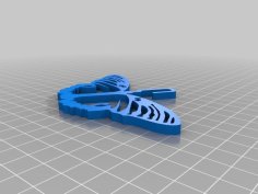 Butterfly, Ornament 3D Printer Model