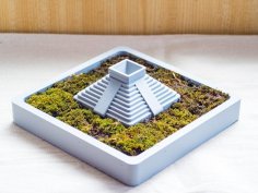 Planter Of The Ancient Mayan Pyramid 3D Printer Model