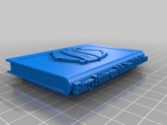 Harry Potter Book Title Box-2 Options 3D Printer Model