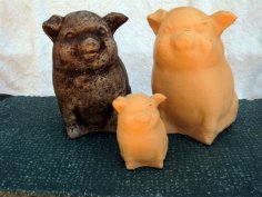 Lucky Pig 3D Printer Model