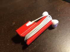 IPhone 7 Earphone Wrap 3D Printer Model