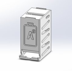 Battery Dispenser – 36x AAA – Stackable 3D Printer Model