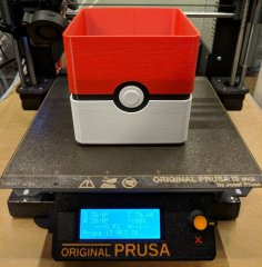 Poké Ball Planter (+MultiMaterial) 3D Printer Model