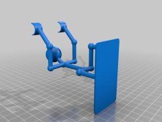 Kneeling Stick Figure Pen Holder 3D Printer Model