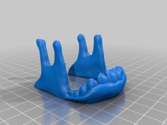 Skull Phone Stand 3D Printer Model