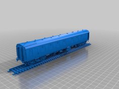 British Rail Mk1 Coach Ho Scale 3D Model 3D Printer Model