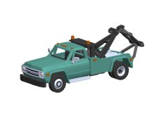 1980 Chevy Tow Truck (Wrecker) (1:160 N Scale) 3D Printer Model