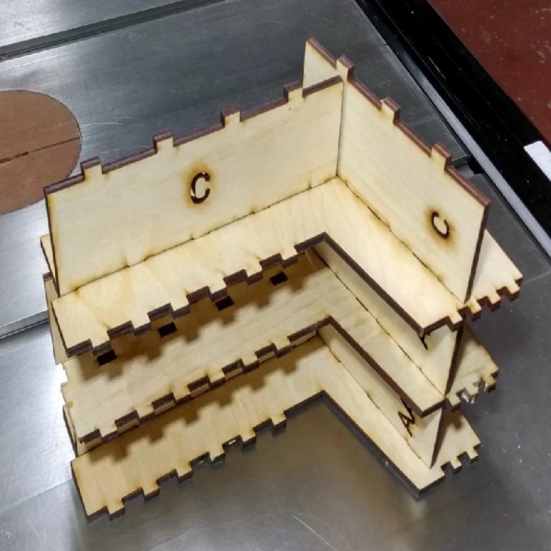 Laser Cut Battery Storage Organizer Battery Dispenser