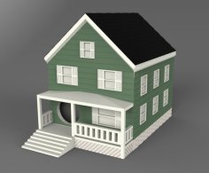 Farmhouse For The Birds 3D Printer Model