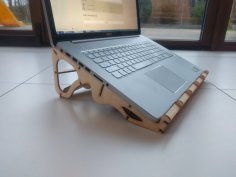 Laser Cut Laptop’s Stand