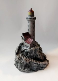 Lighthouse On A Rock. 3D Printer Model