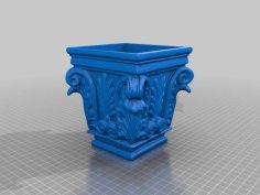 Classic Planter Corintio 3D Printer Model