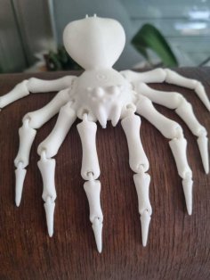 Articulated Spider Fixed 3D Printer Model